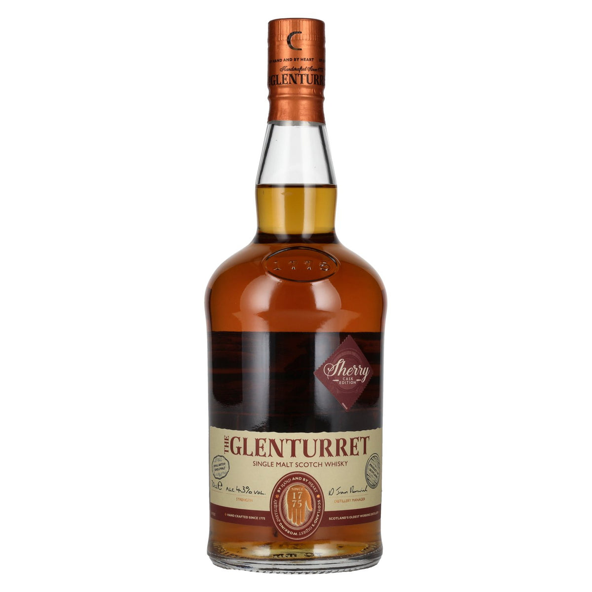 The Glenturret Sherry Cask Edition 43% vol. 0,7 l