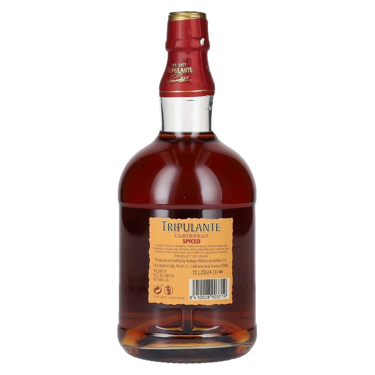 Tripulante Caribisch gekruid 34% Vol. 0,7l