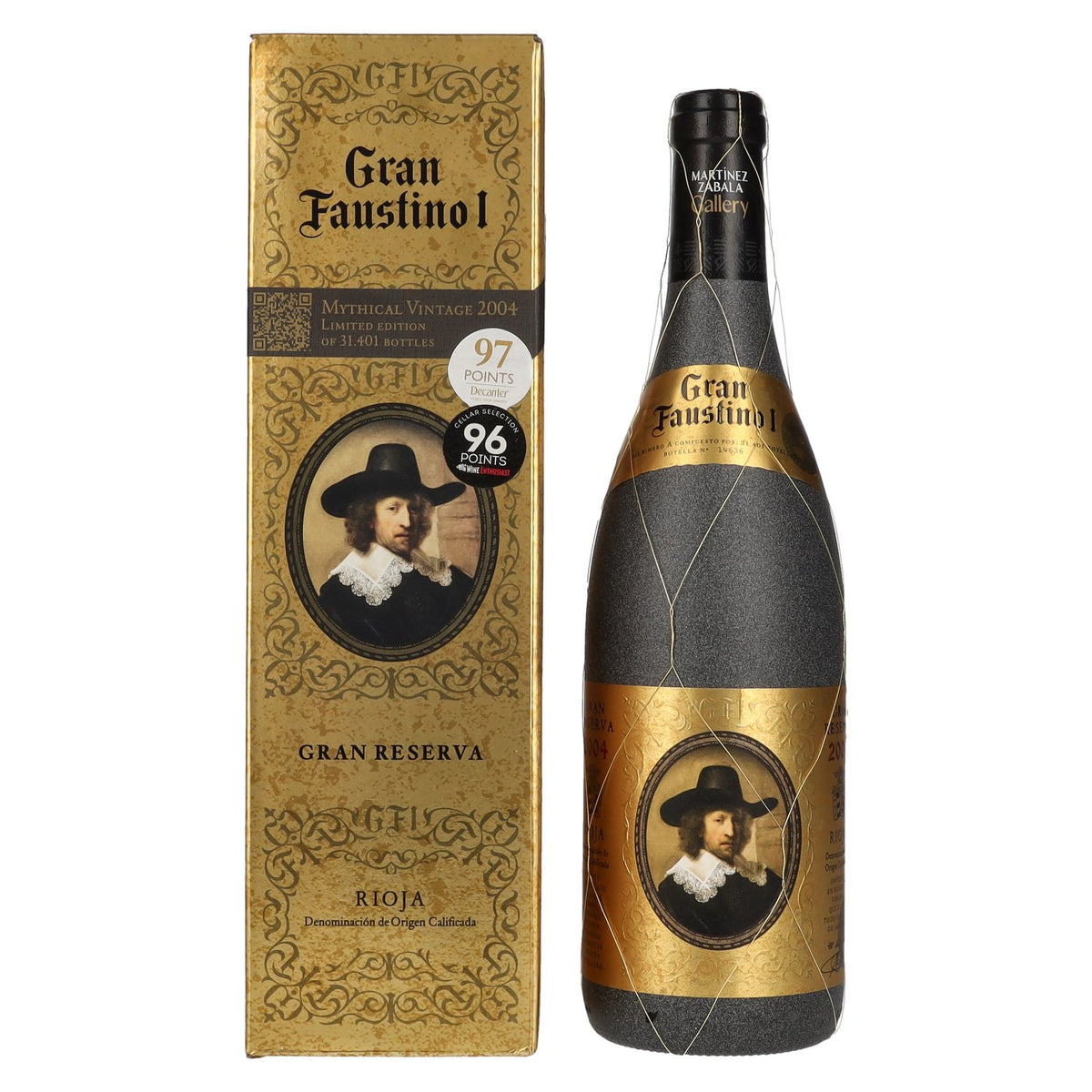 Gran Faustino I Gran Reserva Rioja 2005 13,5 % vol. 0,75 l dans un coffret cadeau