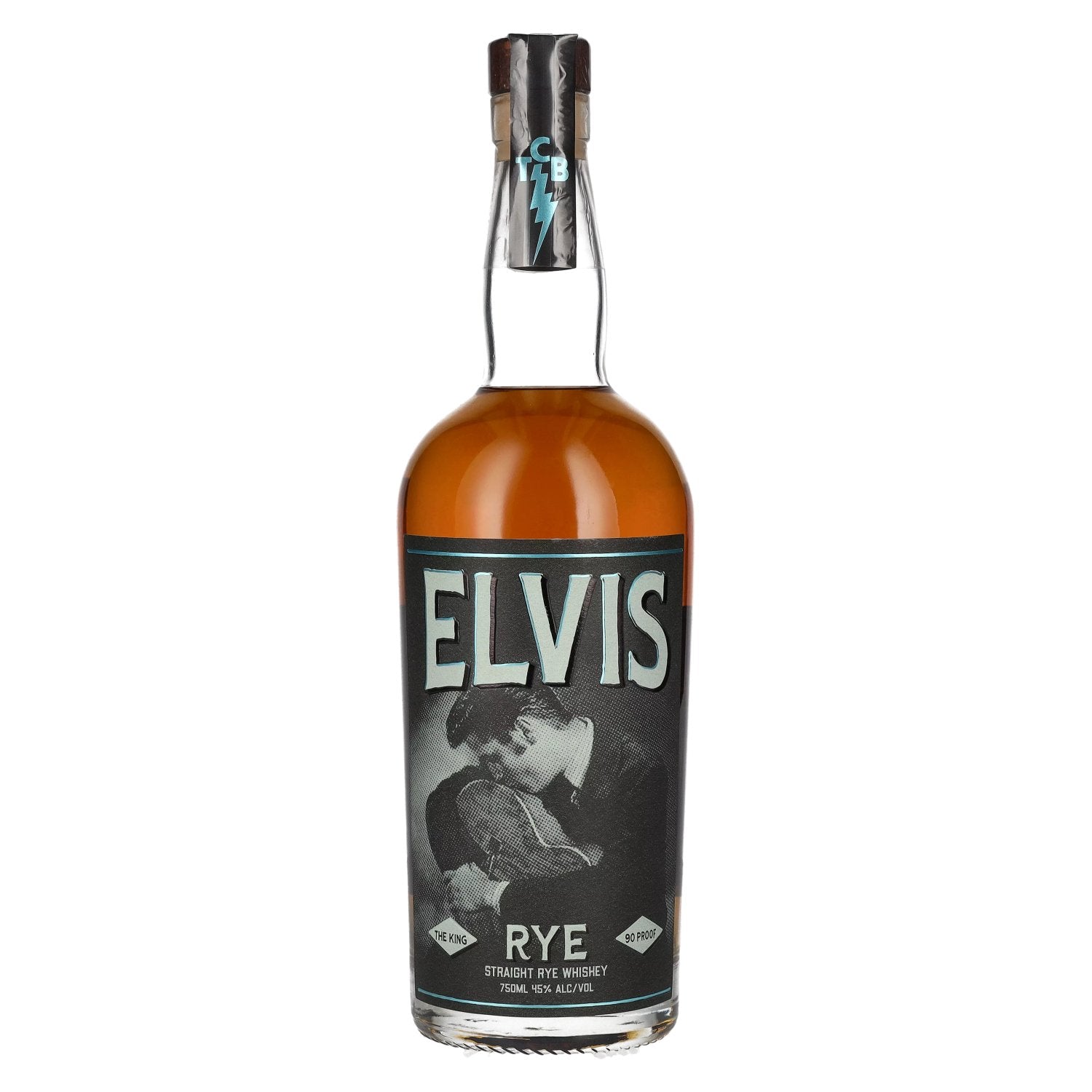 Elvis THE KING Straight RYE Whiskey 45% Vol. 0,75l