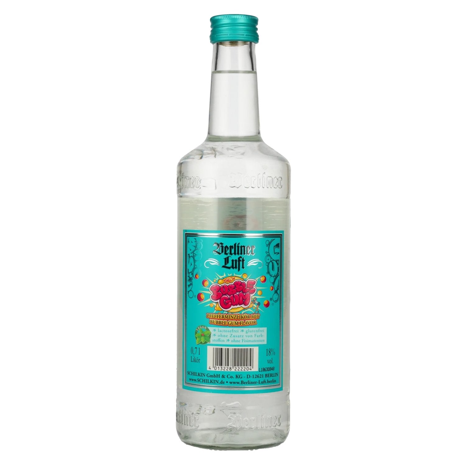 Berliner Luft BUBBLE GUM The Fresh Peppermint Liqueur 18% Vol. 0,7l