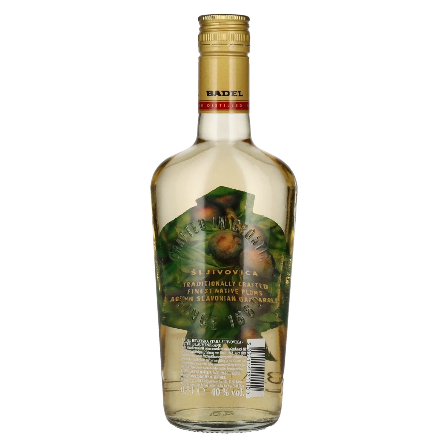 Badel Sljivovica Alter Pflaumenbrand 40% Vol. 0,5l