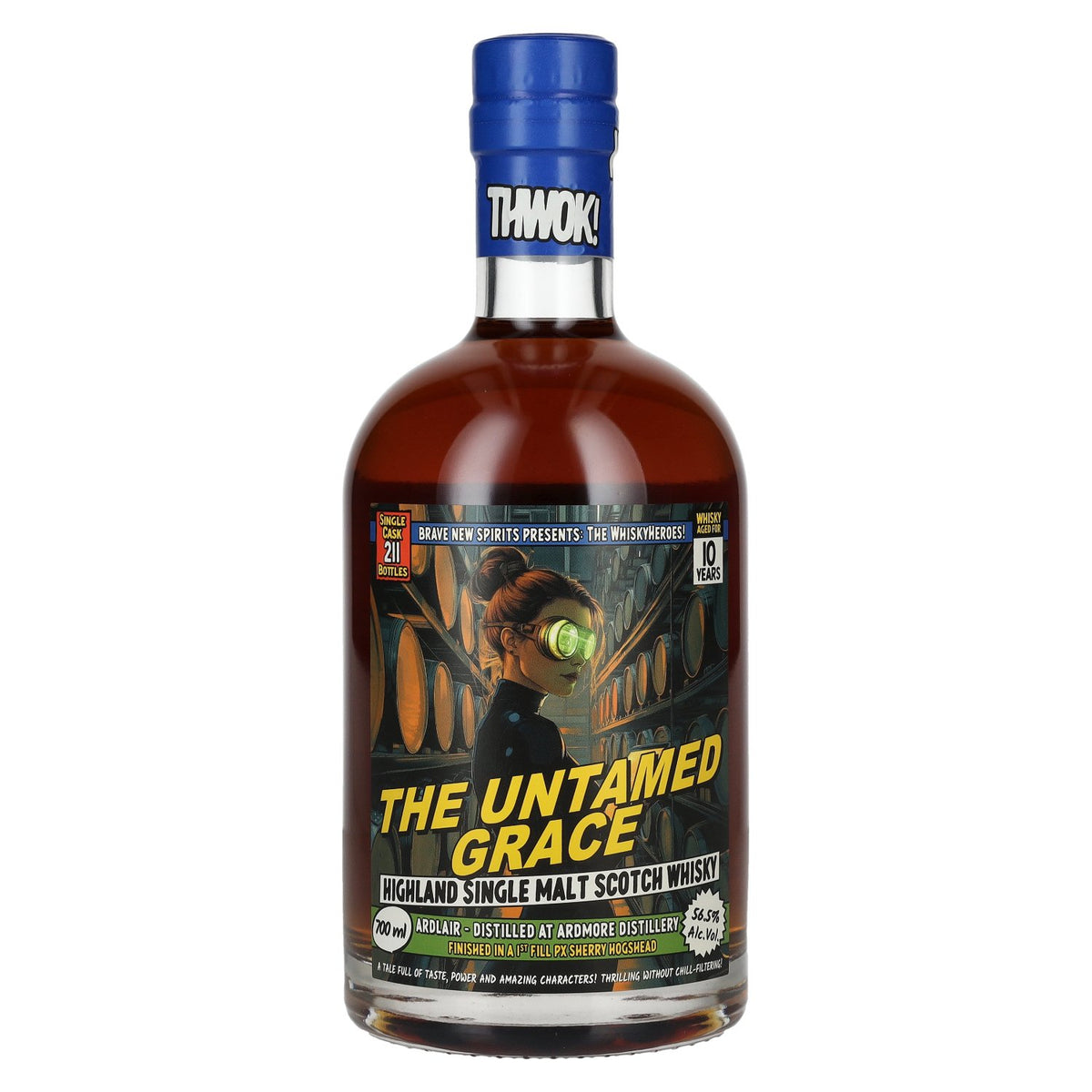 Ardlair 10 ans d'âge THE UNTAMED GRACE Highland Single Malt 56,5 % vol. 0,7 l