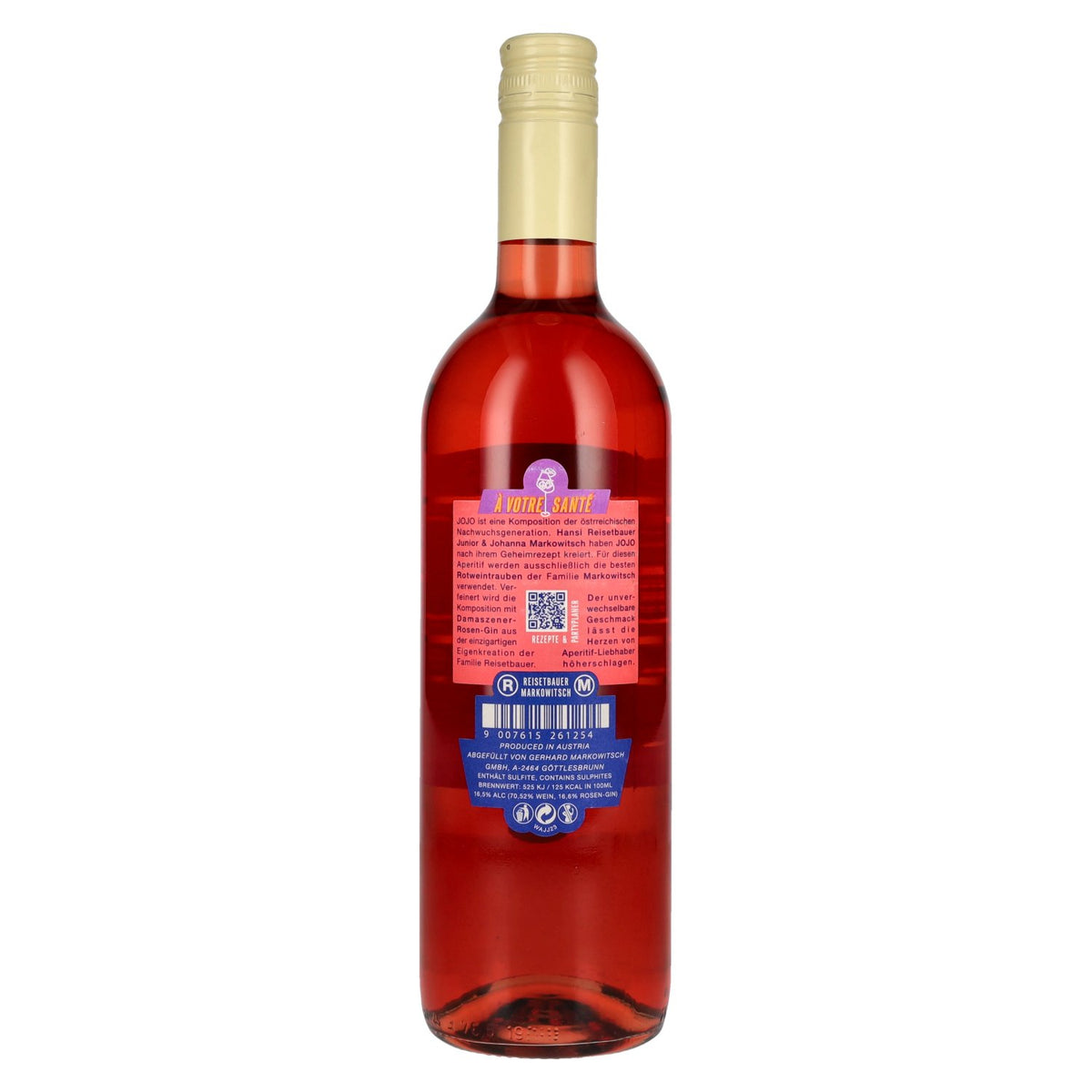 JOJO Wijn Aperitivo Reisetbauer x Markowitsch 16,5% vol. 0,75 l