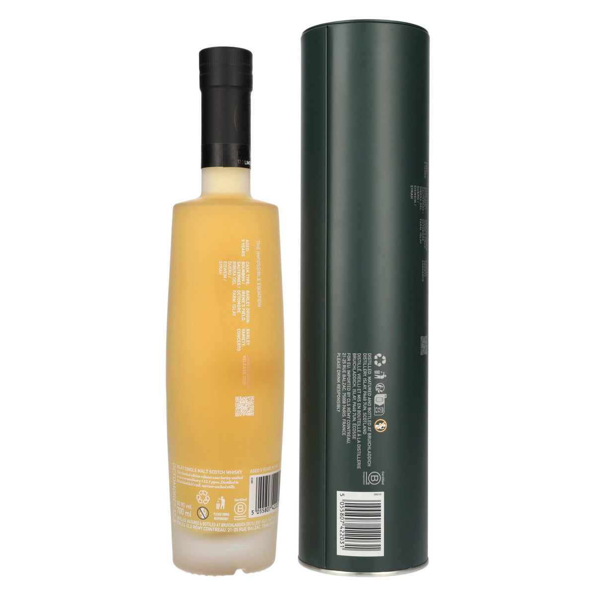 Octomore EDITION: 17.3 Super Heavily Peated Islay Single Malt Release 2026 60,9% vol. 0,7 l in blikken doos