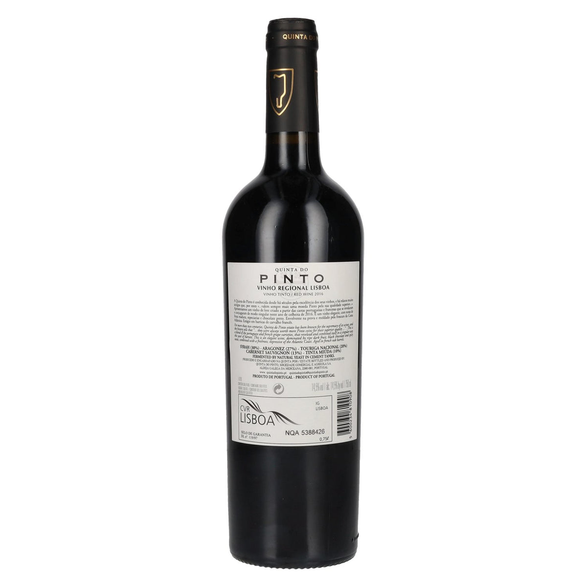 Quinta Do Pinto ESTATE COLLECTION Rood 2016 14,5% vol. 0,75 l