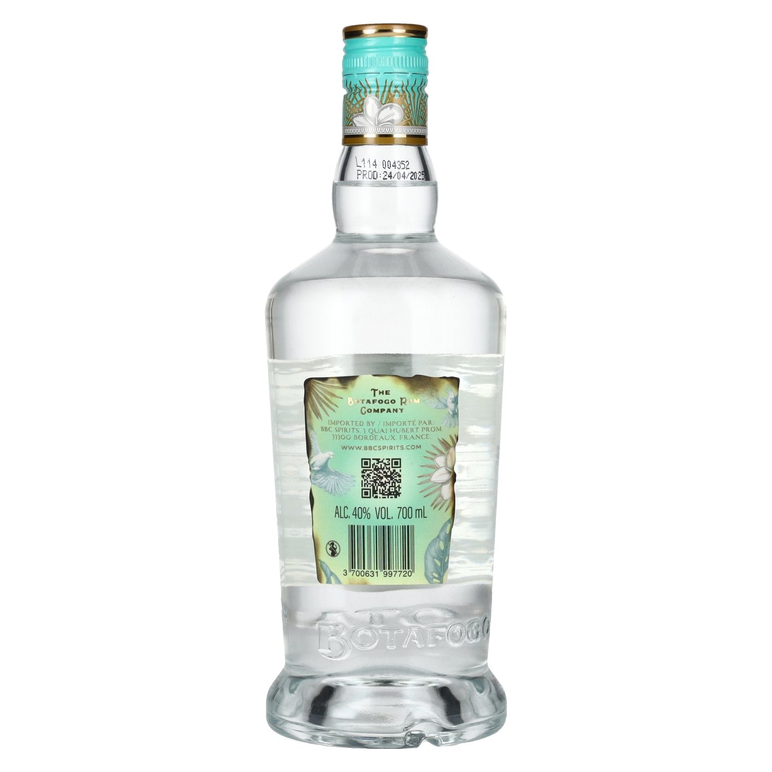 Botafogo WHITE RUM Dominican Republic & Jamaica 40% Vol. 0,7l