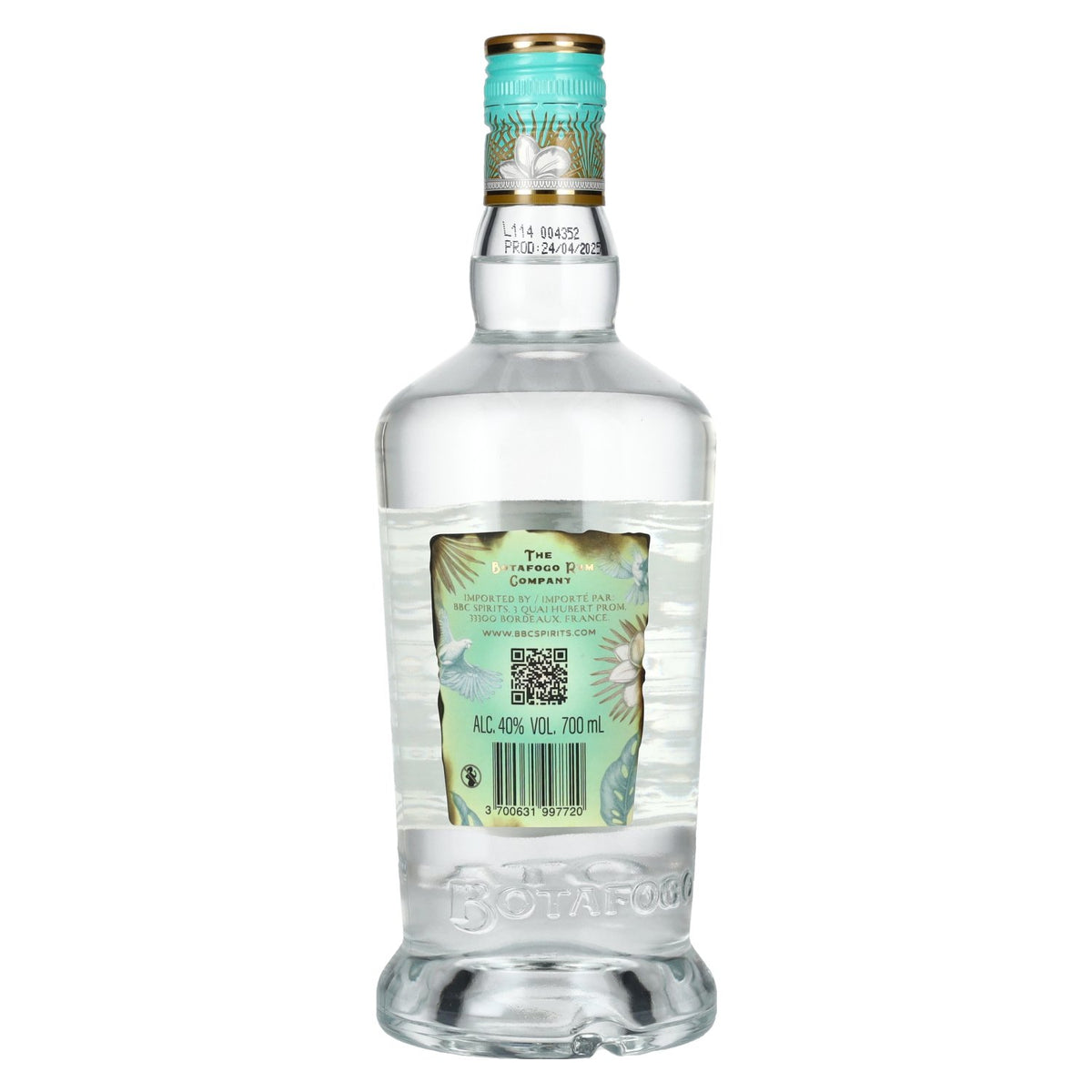 Botafogo WHITE RUM Dominicaanse Republiek &amp; Jamaica 40% vol. 0,7 l