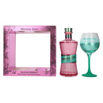 Mintis Gin BLACKCURRANT 41,8 % vol., 0,7 l, dans un coffret cadeau avec un verre