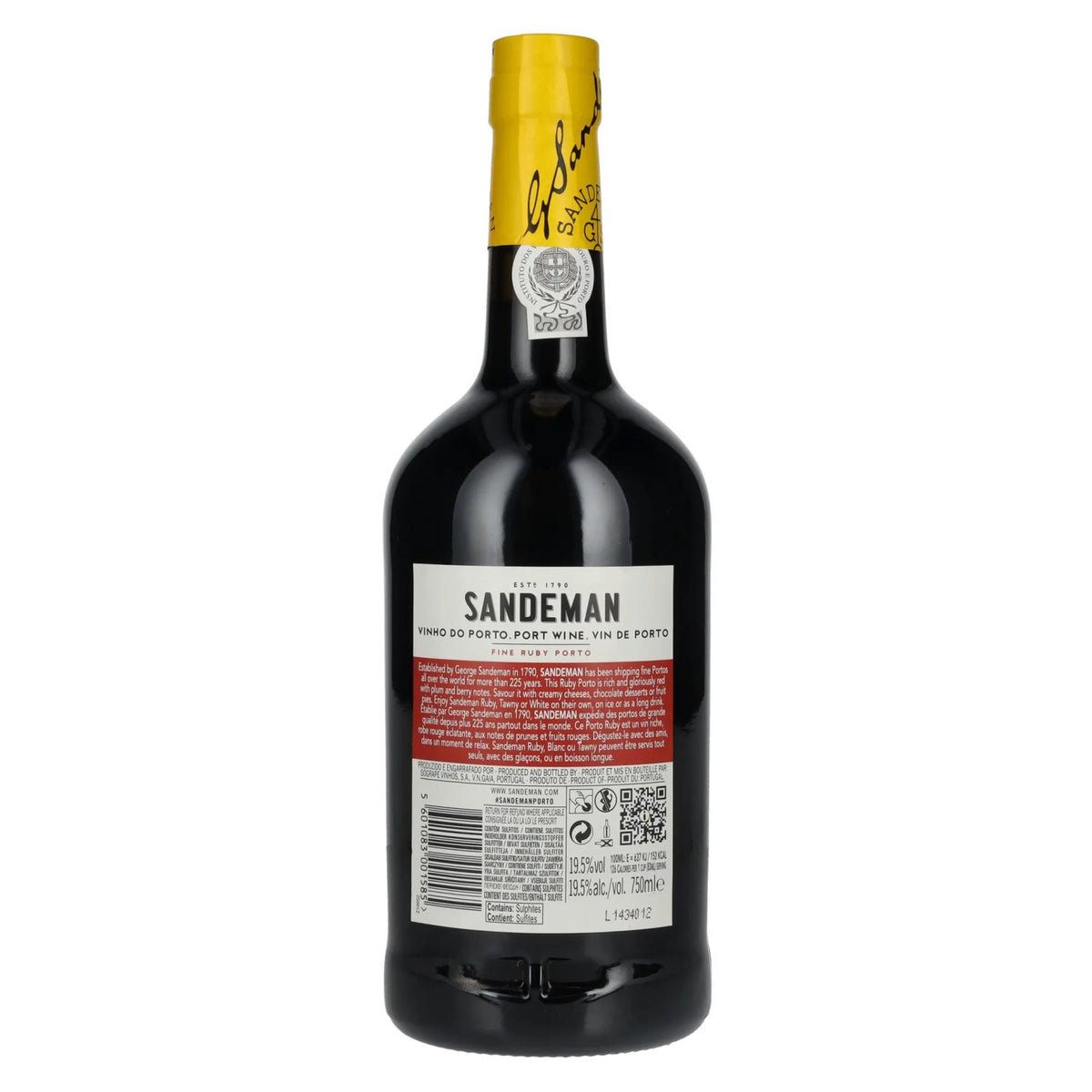 Sandeman FINE RUBY Porto 19,5% Vol. 0,75l
