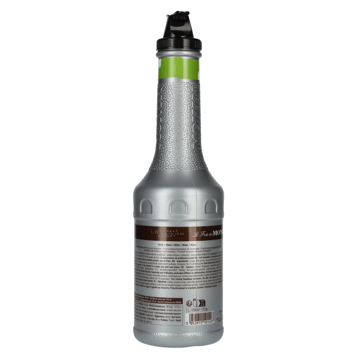 Monin fruit puree KIWI 1l PET