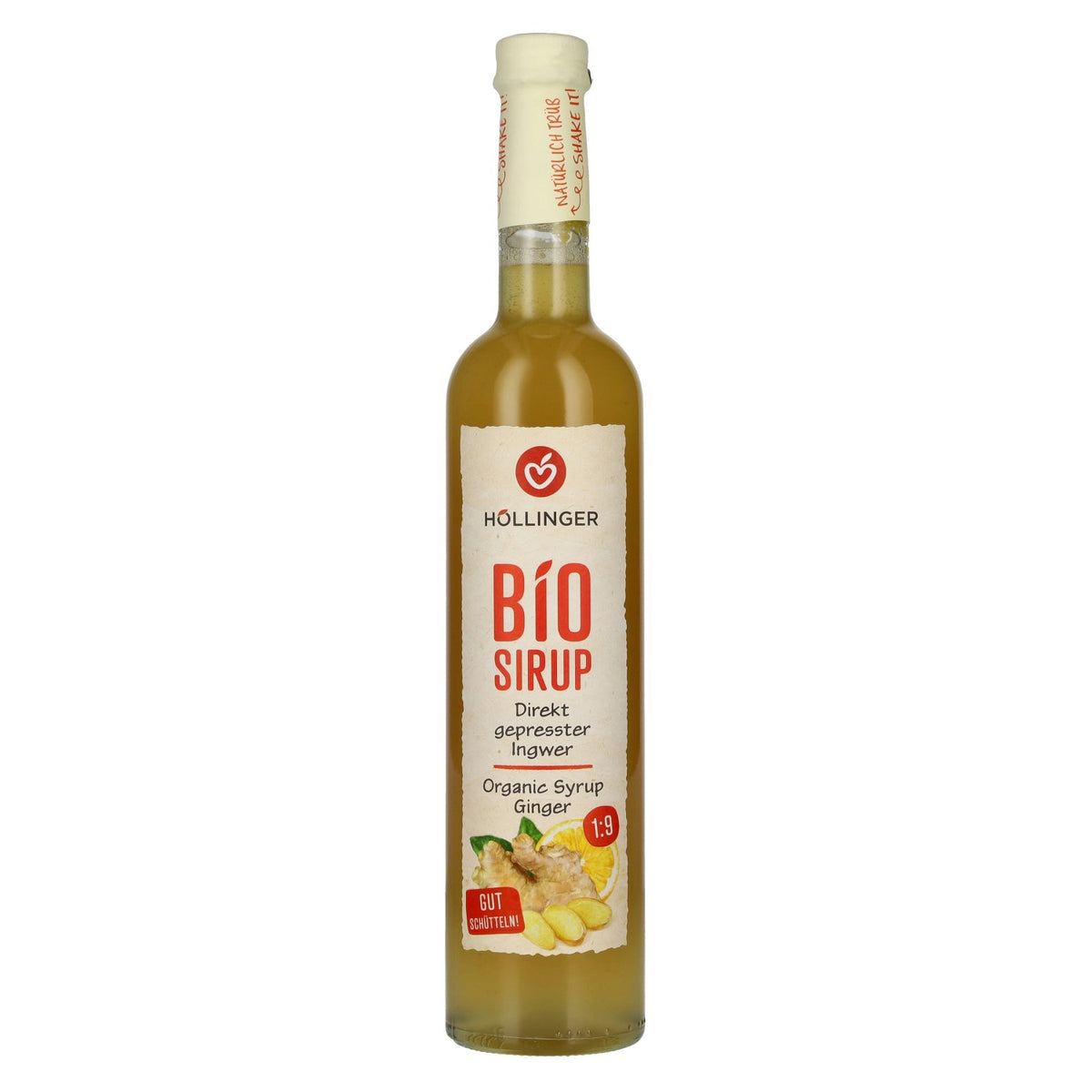 Höllinger Bio Sirup Ingwer 0,5l
