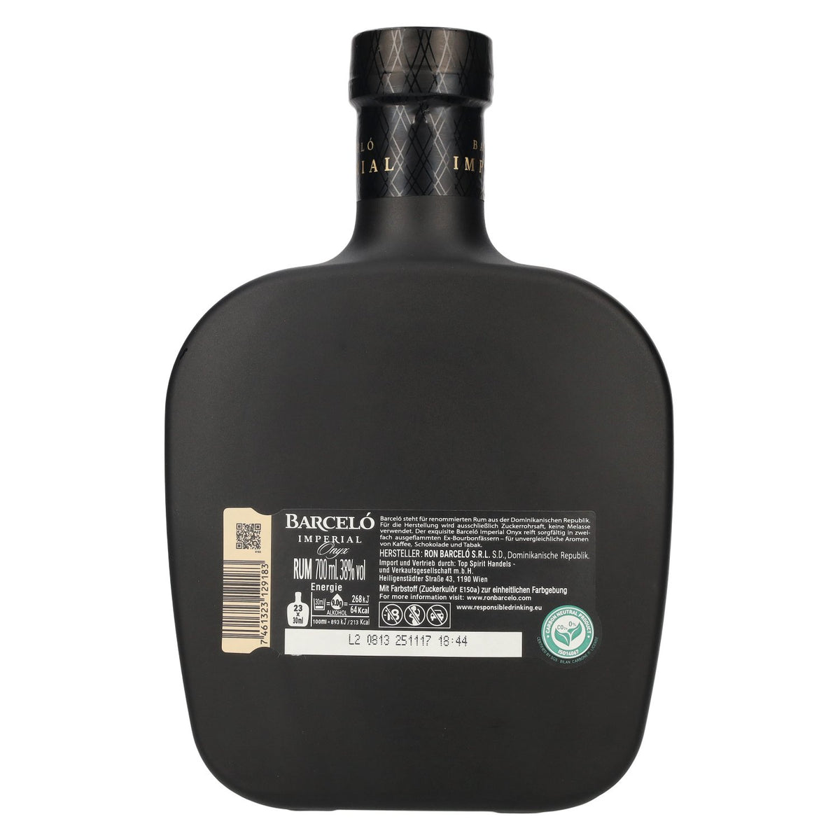Barceló Imperial ONYX Dominican Rum 38% vol. 0.7 l