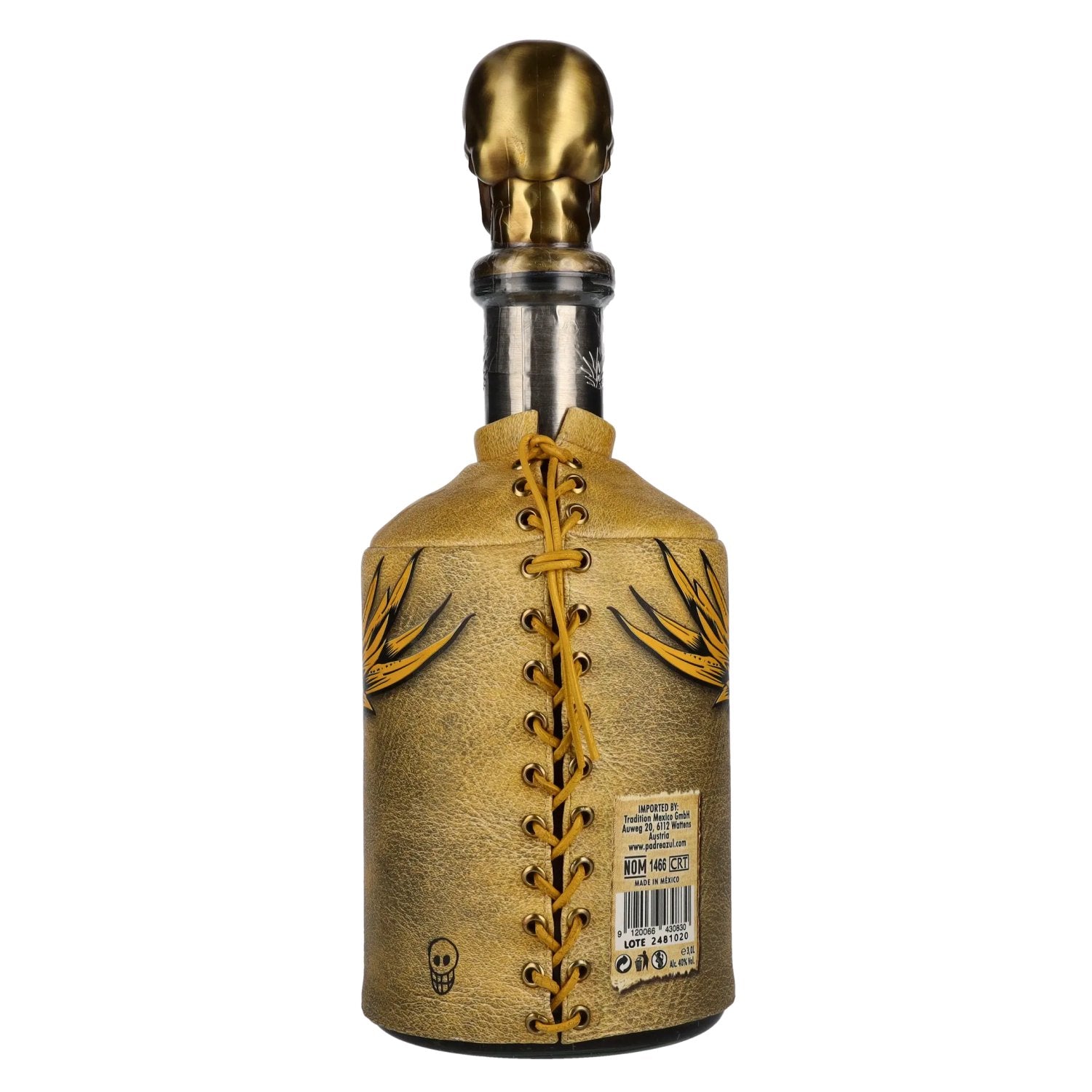 Padre Azul Super Premium Tequila Reposado 100% Agave 40% Vol. 3l