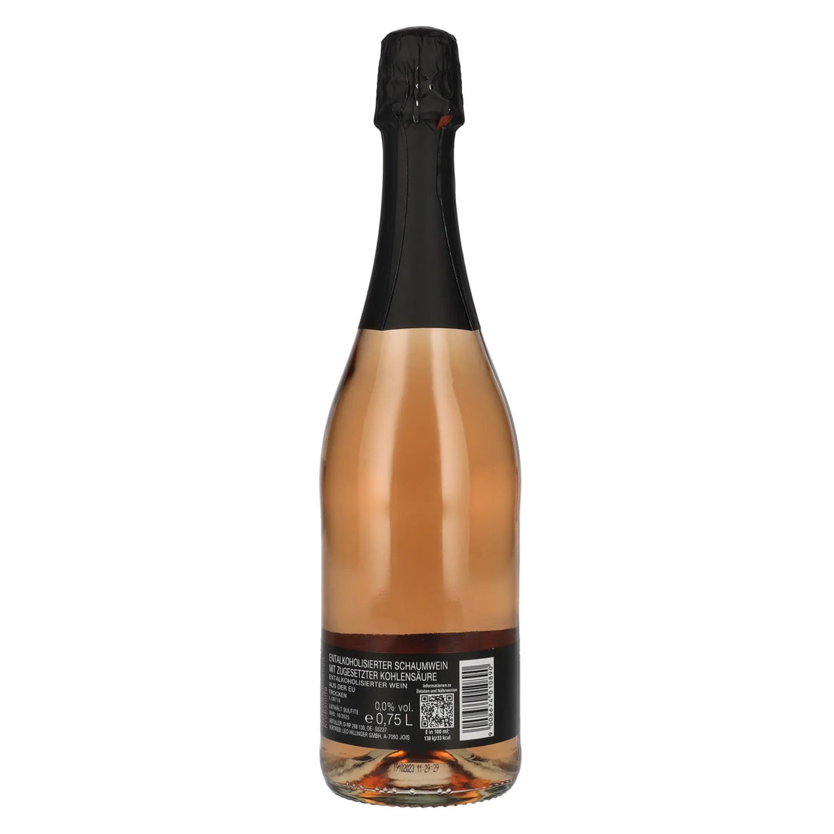 Hillinger Secco Rosé PINK RIBBON Alcoholvrij 0,75 l