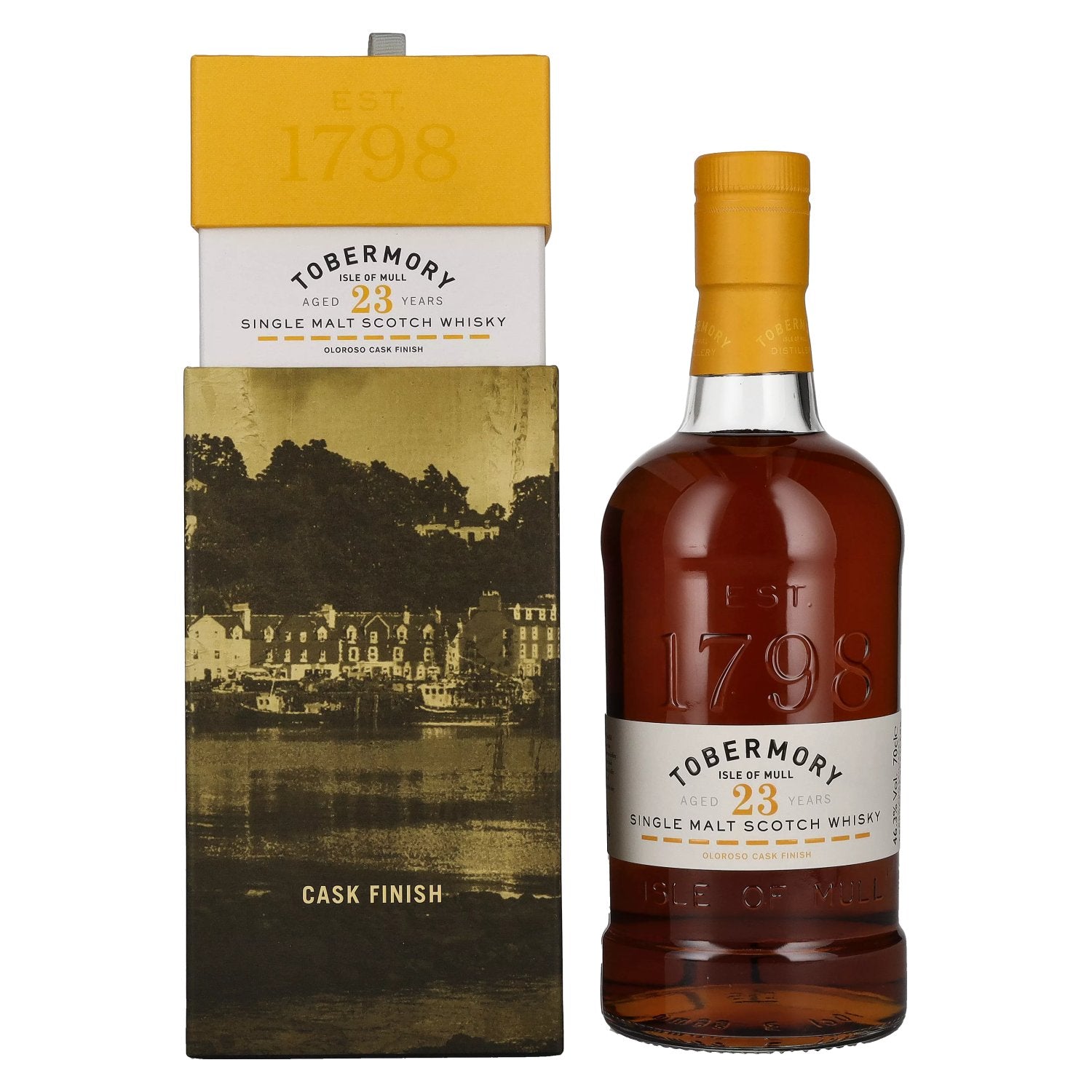 Tobermory 23 Years Old OLOROSO CASK Finish 46,3% Vol. 0,7l in gift box