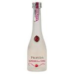 Vodka Pravda aromatisée à la framboise, 37,5 % vol., 0,05 l