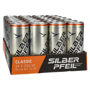SILBERPFEIL Energy Drink CLASSIC GOLD 24x0,25l blik met statiegeld