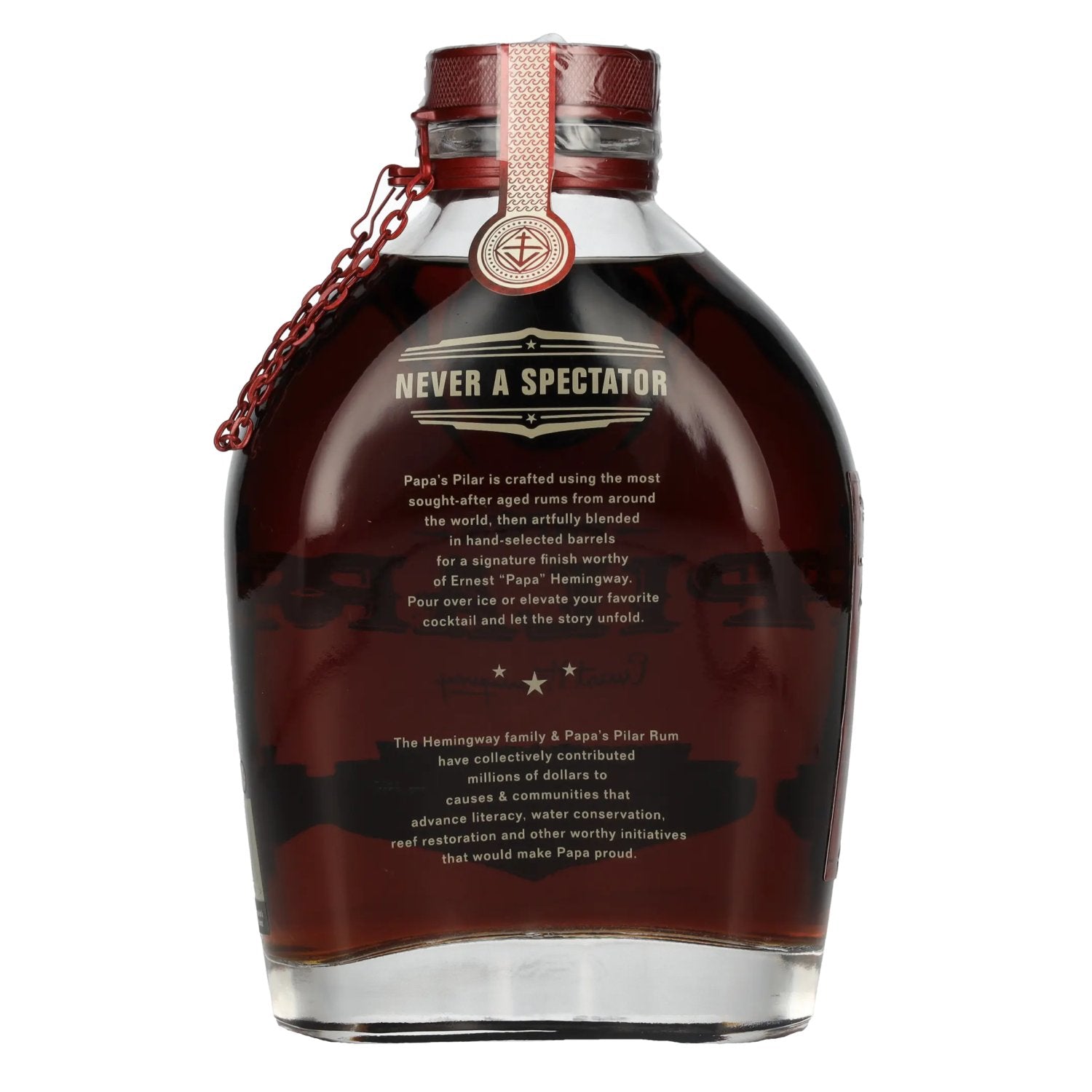 Papa's Pilar Rum Solera SHERRY CASK FINISHED Dark Rum 43% Vol. 0,7l