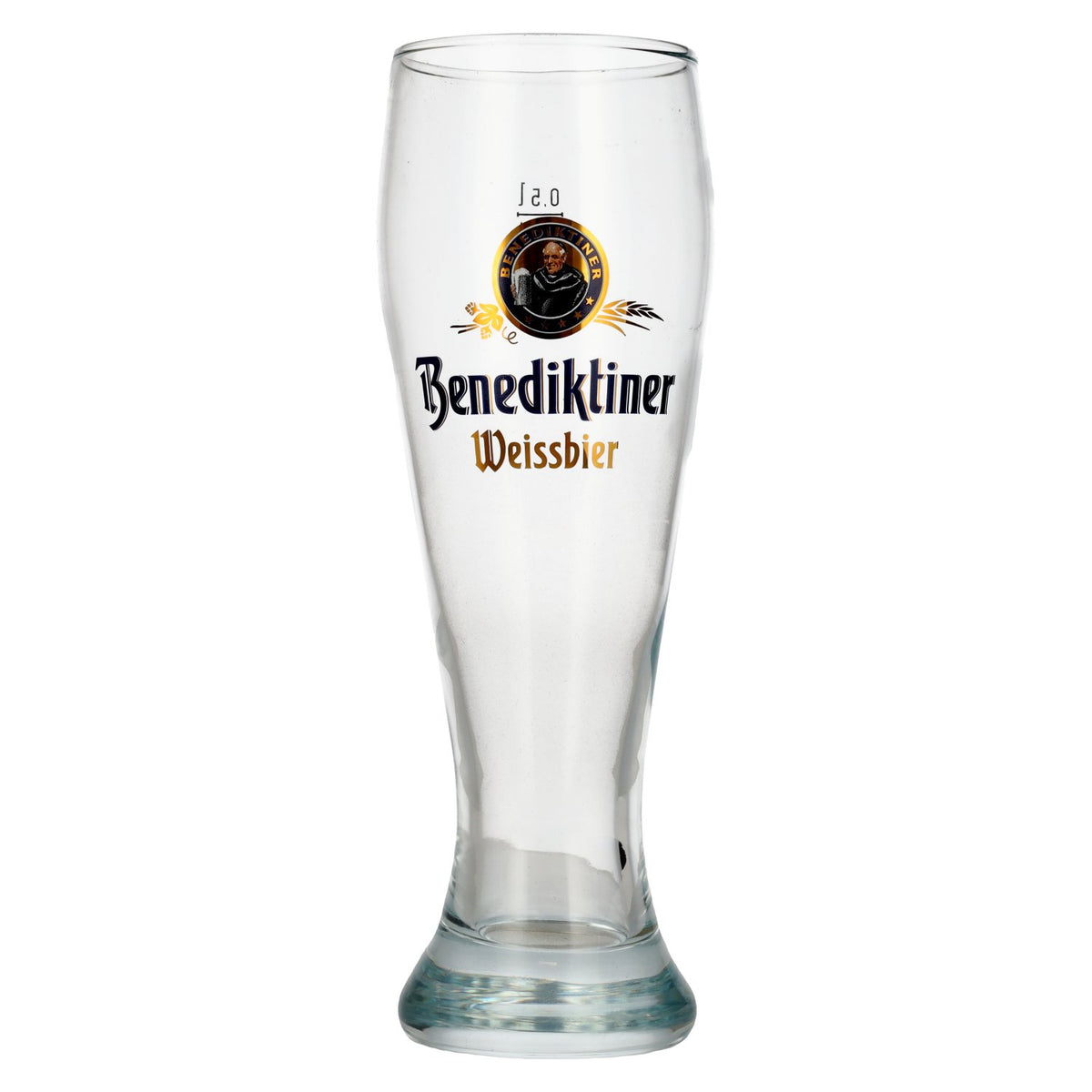 Benediktiner wheat beer glass, 0.5 l
