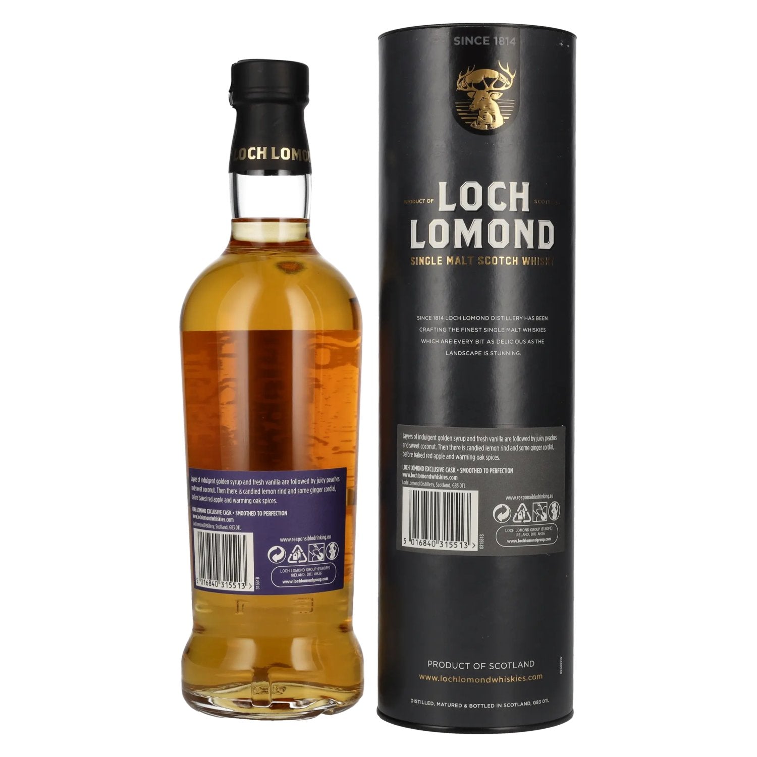Loch Lomond 9 Years Old VIENNA EDITION Exclusive Cask Single Malt Scotch Whisky 56,3% Vol. 0,7l in gift box