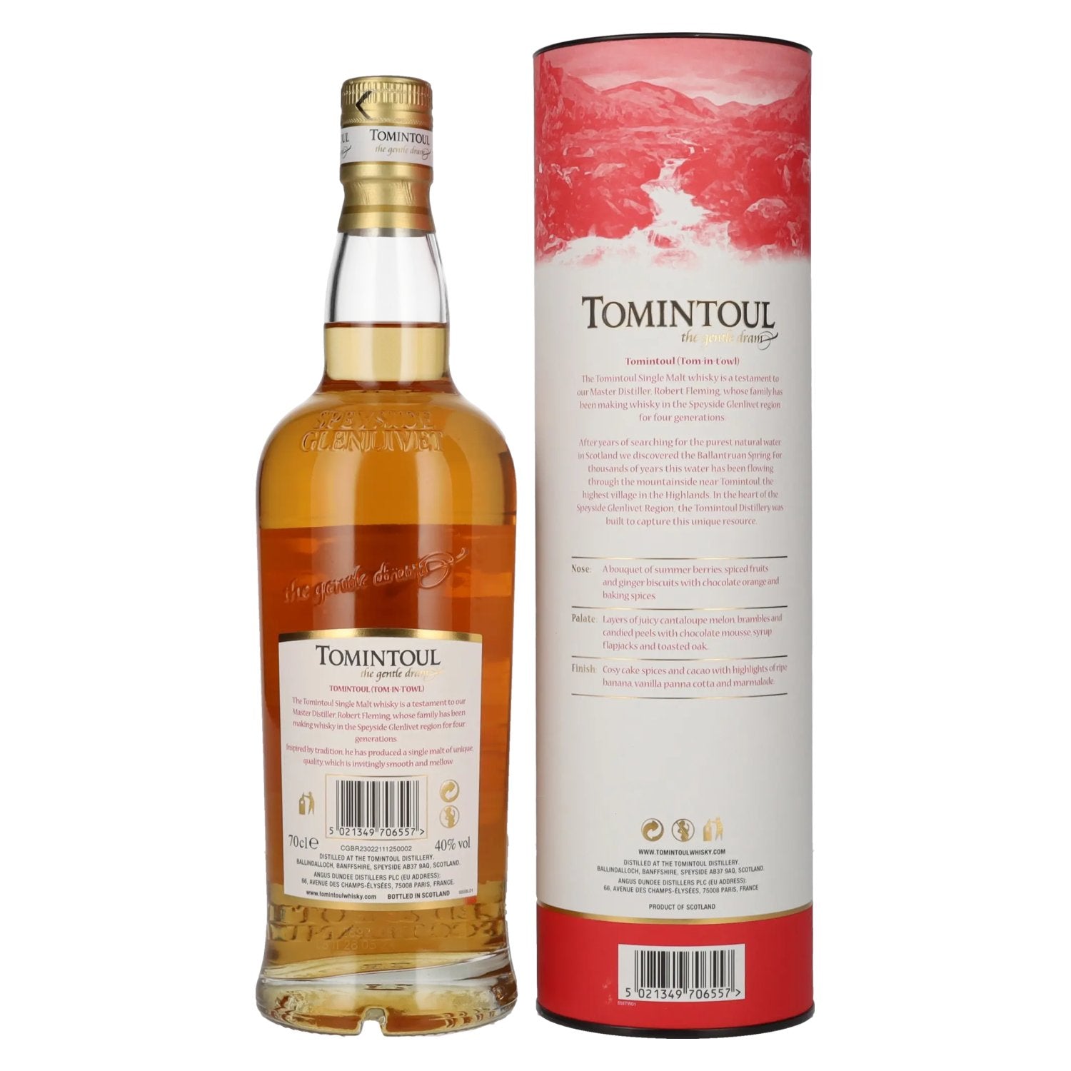 Tomintoul Small Batch Madeira Cask Finish 40% Vol. 0,7l in Geschenkbox