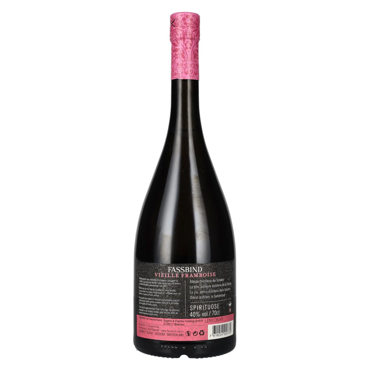 Fassbind Les Vieilles Barriques VIEILLE FRAMBOISE 40% vol. 0,7 l