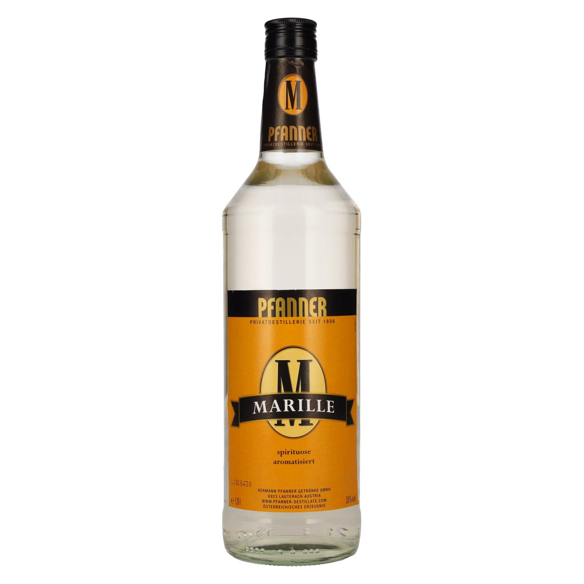 Pfanner M Apricot 35% ABV 1 litre