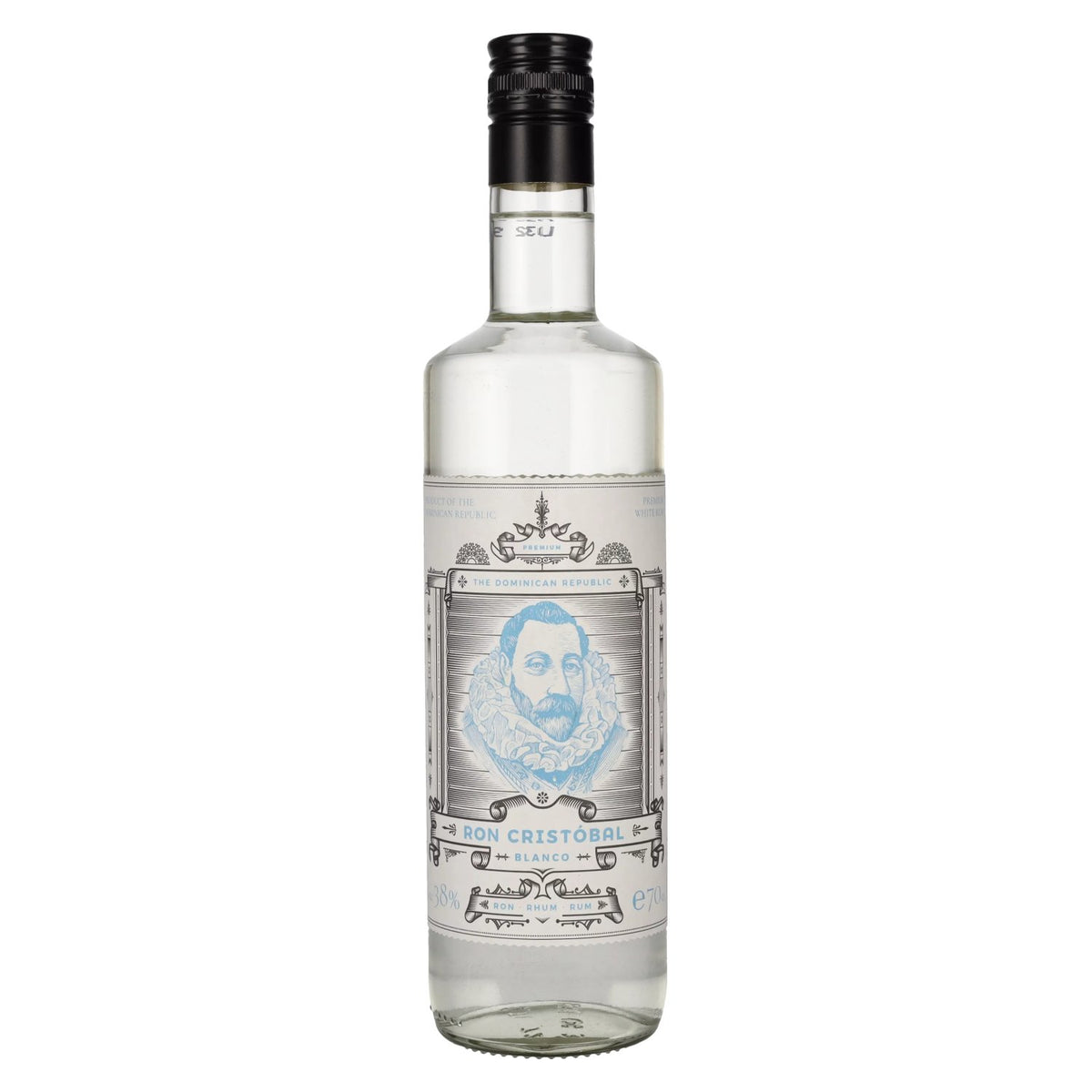 Ron Cristóbal BLANCO Rum 38% ABV 0.7l