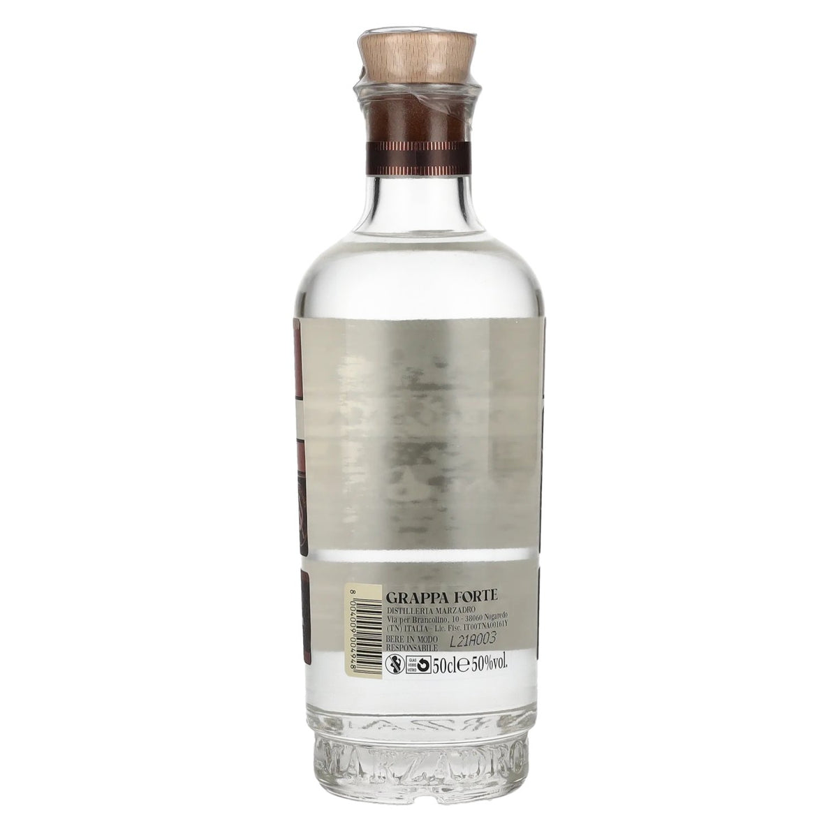 Grappa Marzadro FORTE 50 % vol., 0,5 l