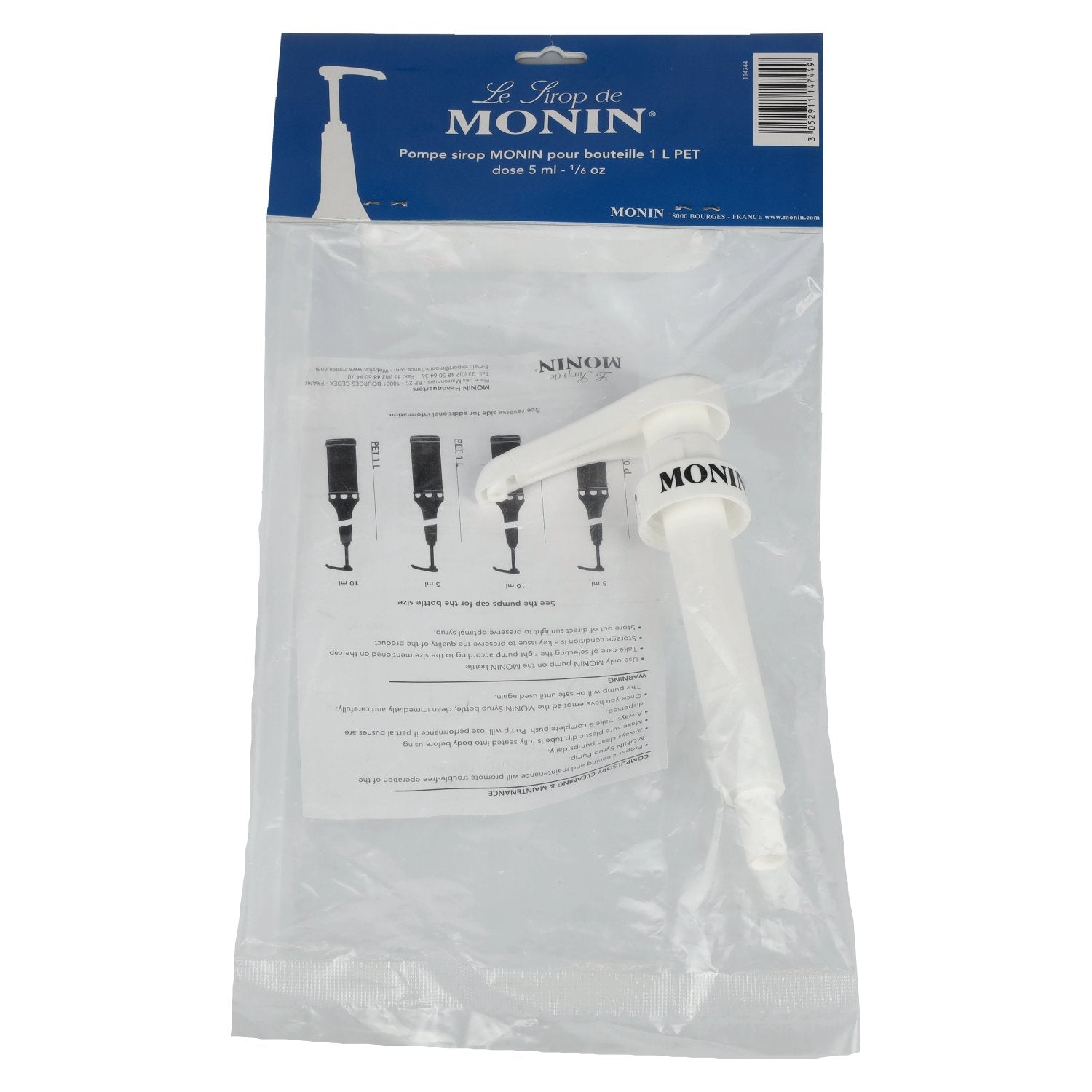 Monin Pumpe für Sirup 1l