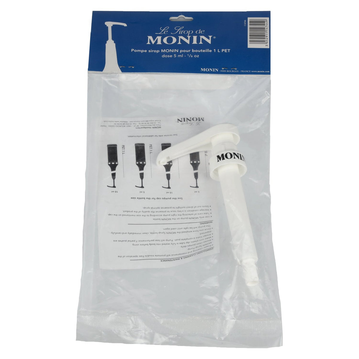 Monin Pumpe für Sirup 1l