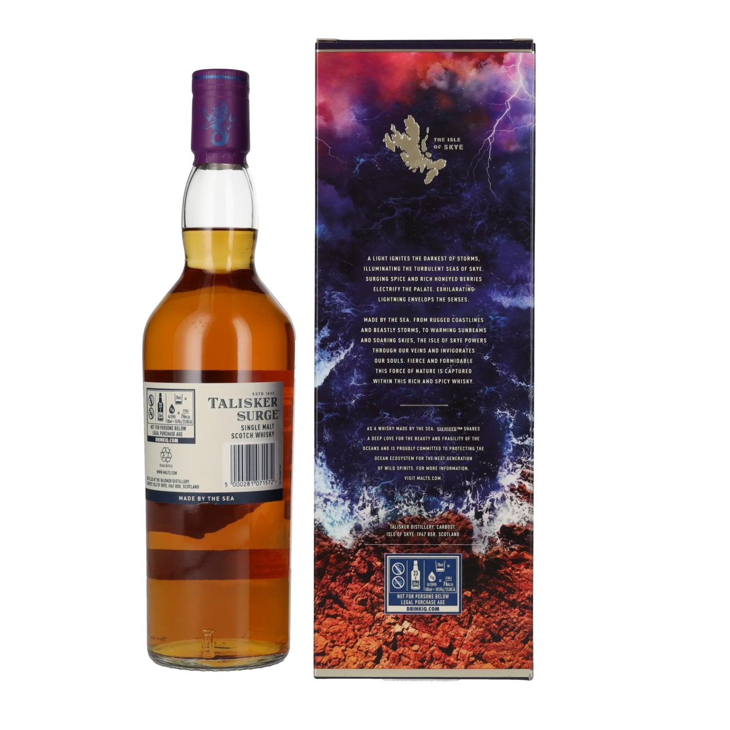 Talisker SURGE Single Malt Scotch Whisky 45,8% Vol. 0,7l in Geschenkbox