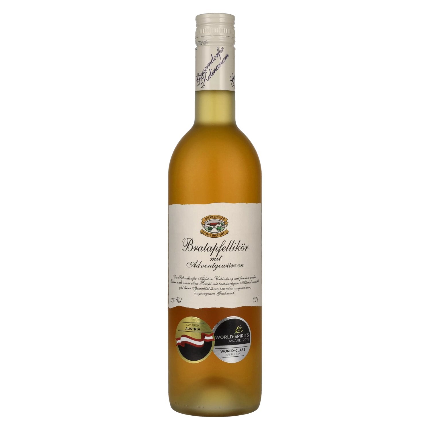 Auersthaler Bratapfellikör avec épices de l'Avent 17% vol. 0,7l