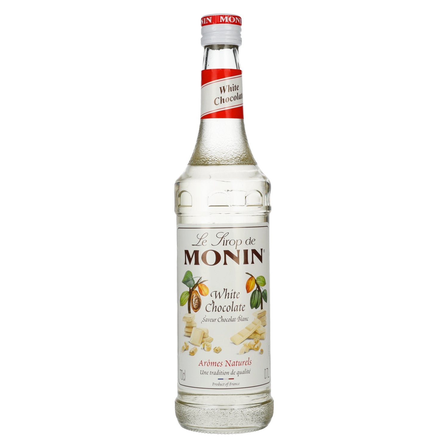 Le Sirop de Monin WITTE CHOCOLAAT 0,7l
