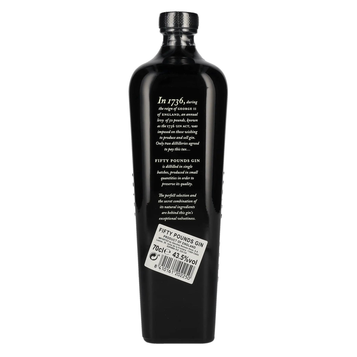 Fifty Pounds Gin London Dry Gin 43,5% vol. 0,7 l