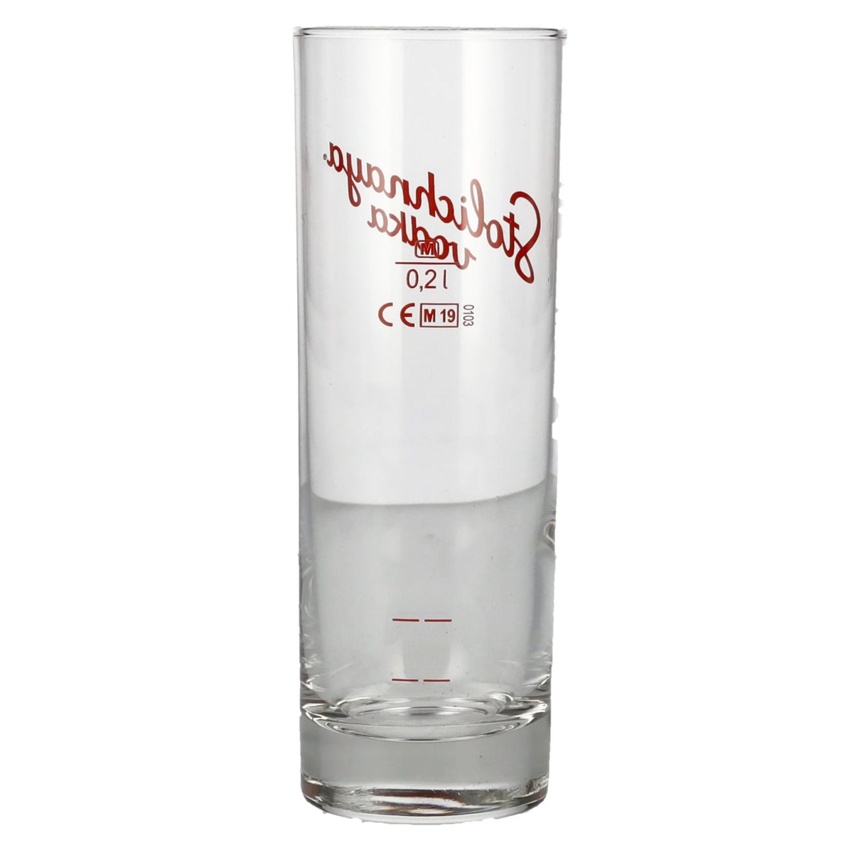 Verre à long drink Stolichnaya Vodka 0,2 l