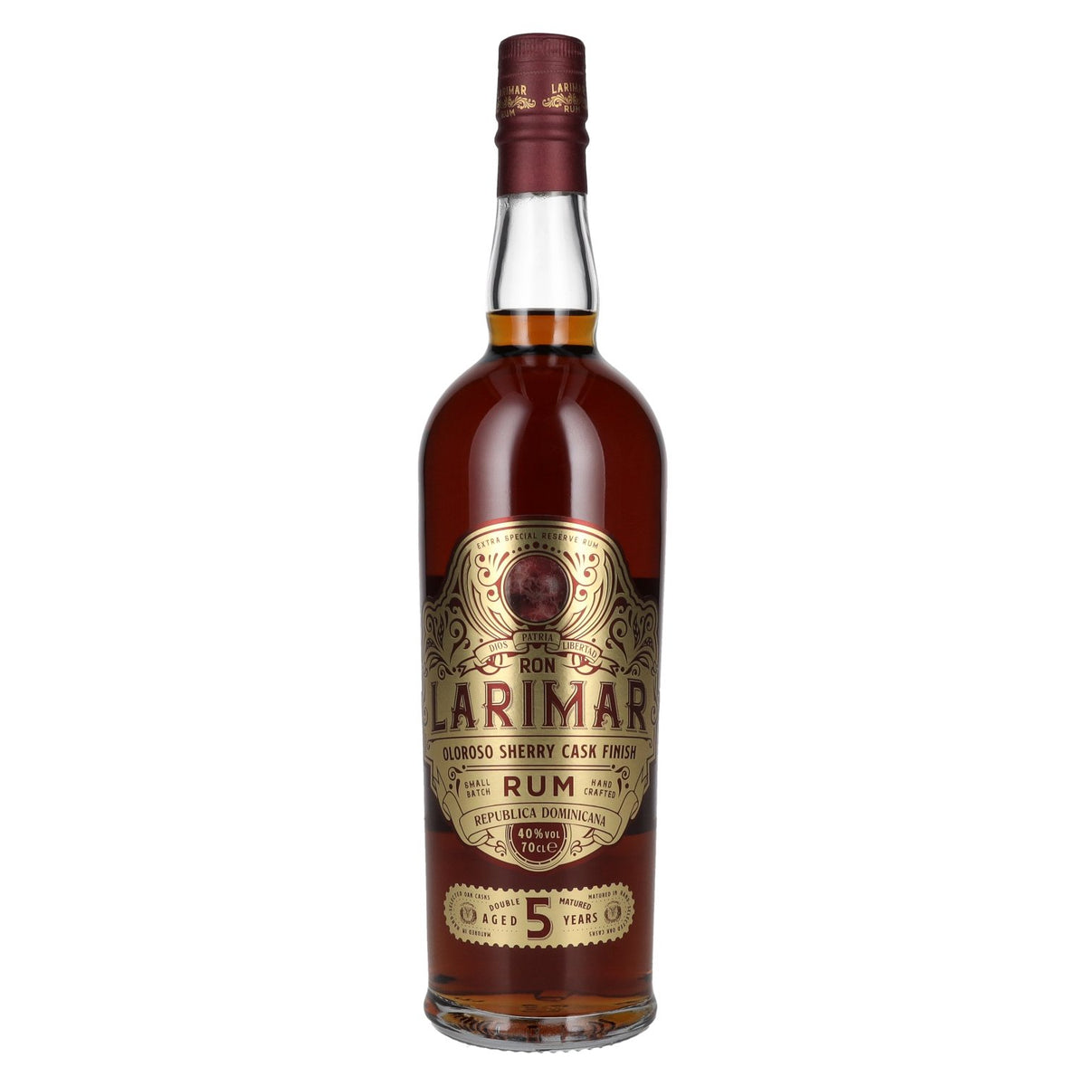 Ron Larimar 5-Year-Old Small Batch Rum Oloroso Sherry Cask Finish 40% vol. 0.7 l