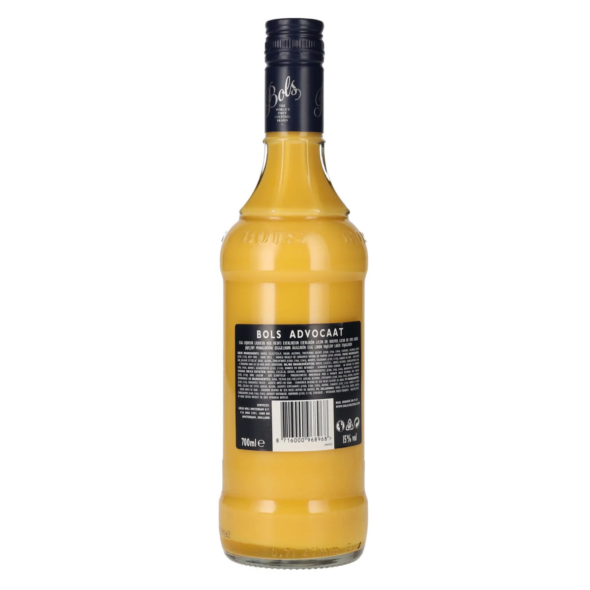 Bols Advocaat Egg Liqueur 15% ABV 0.7 l
