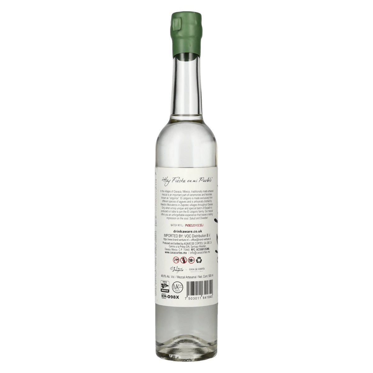 El Jolgorio Mezcal ESPADÍN 48,8% vol. 0,5 l