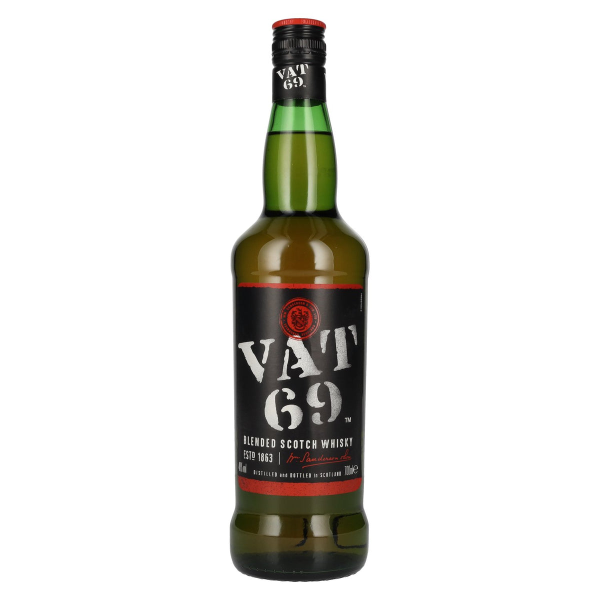 VAT 69 Blended Scotch Whisky 40% vol. 0,7 l