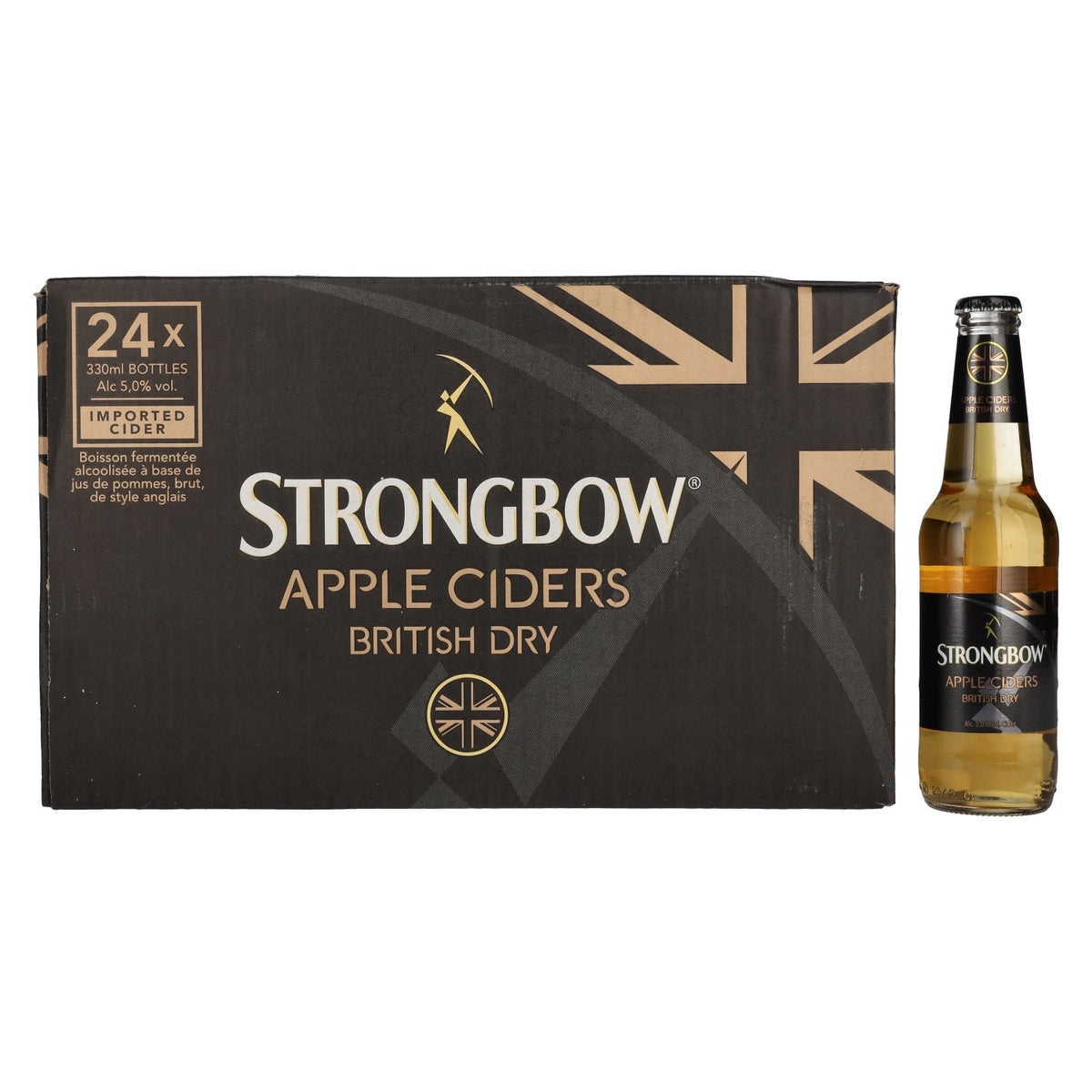 Strongbow Apple Ciders British Dry 5% vol. 24 x 0,33 l