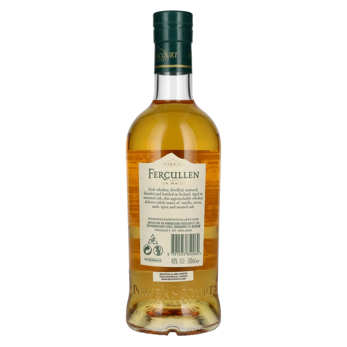 Fercullen 8 Years Premium Blended Irish Whisky Premium BLEND 40% vol. 0.7 l