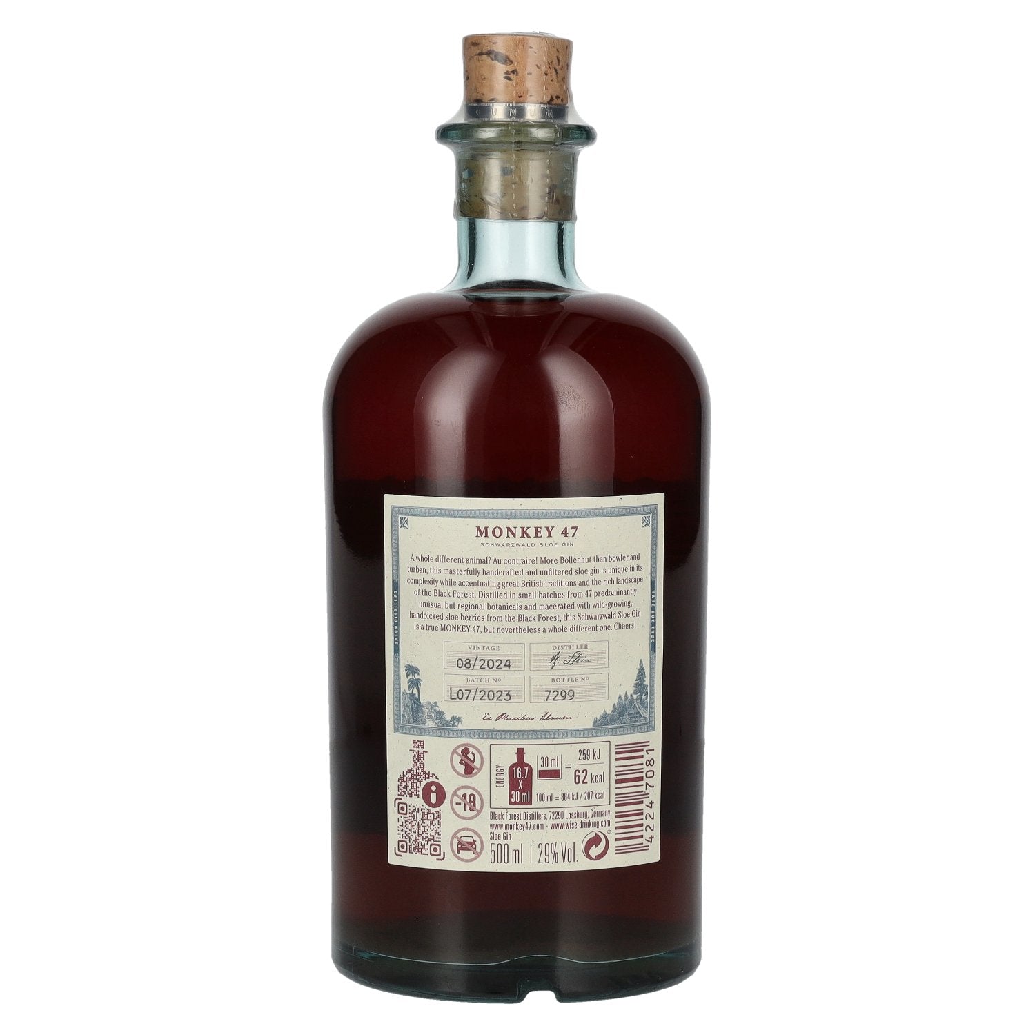 Monkey 47 Schwarzwald Sloe Gin 29% Vol. 0,5l
