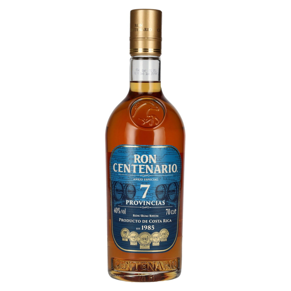 Ron Centenario 7 AÑEJO ESPECIAL Provincias Rum 40% Vol. 0,7l