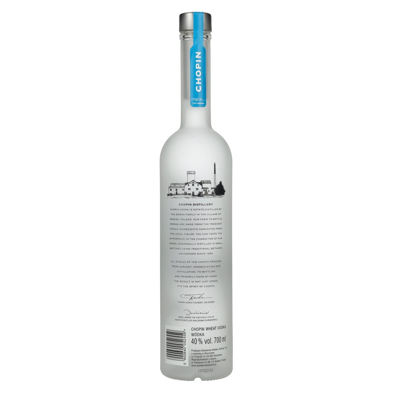 Chopin Tarwe Wodka 40% Vol. 0,7l
