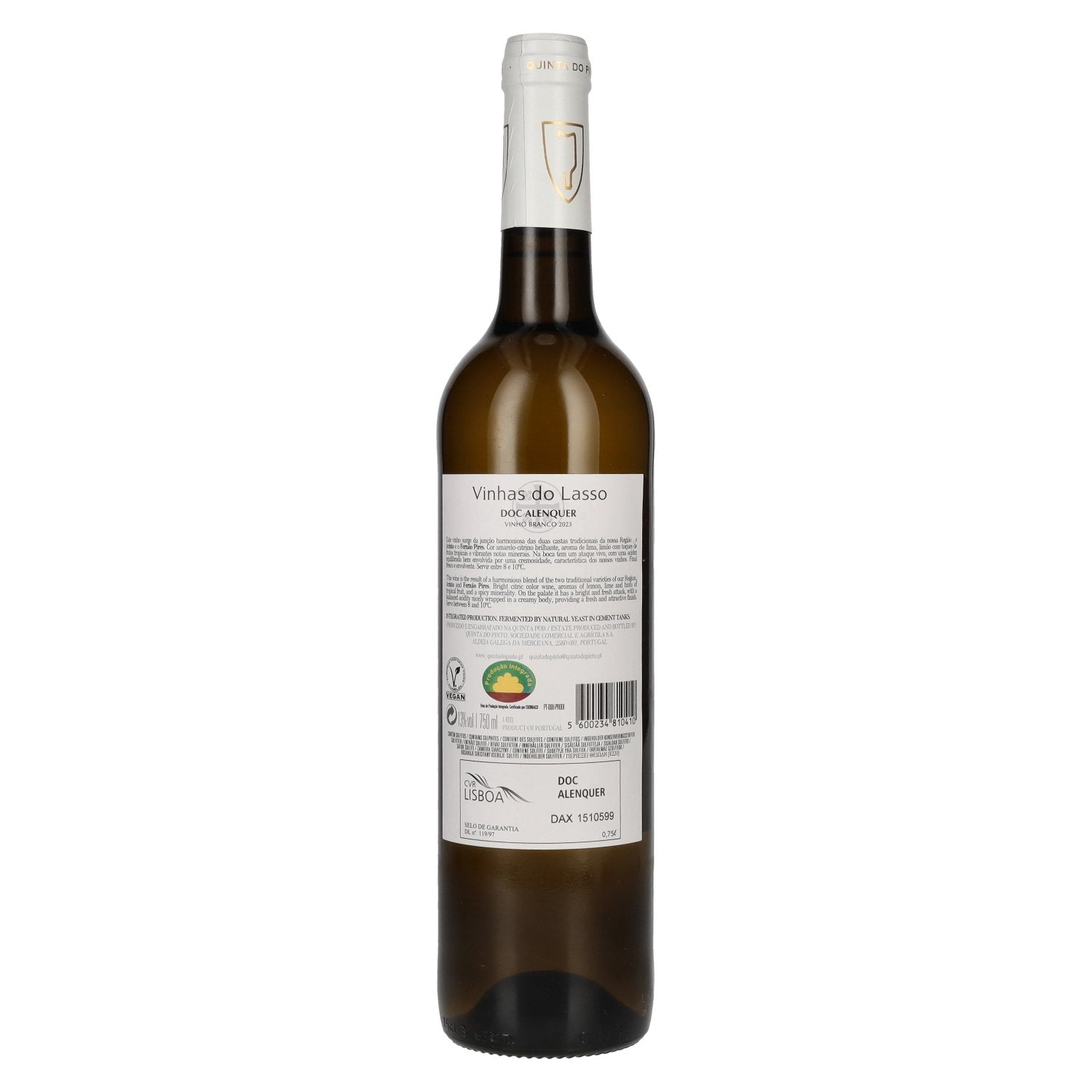 Vinhas do Lasso COLHEITA SELECCIONADA Witte Branco DOC Alenquer 2023 13% Vol. 0,75l