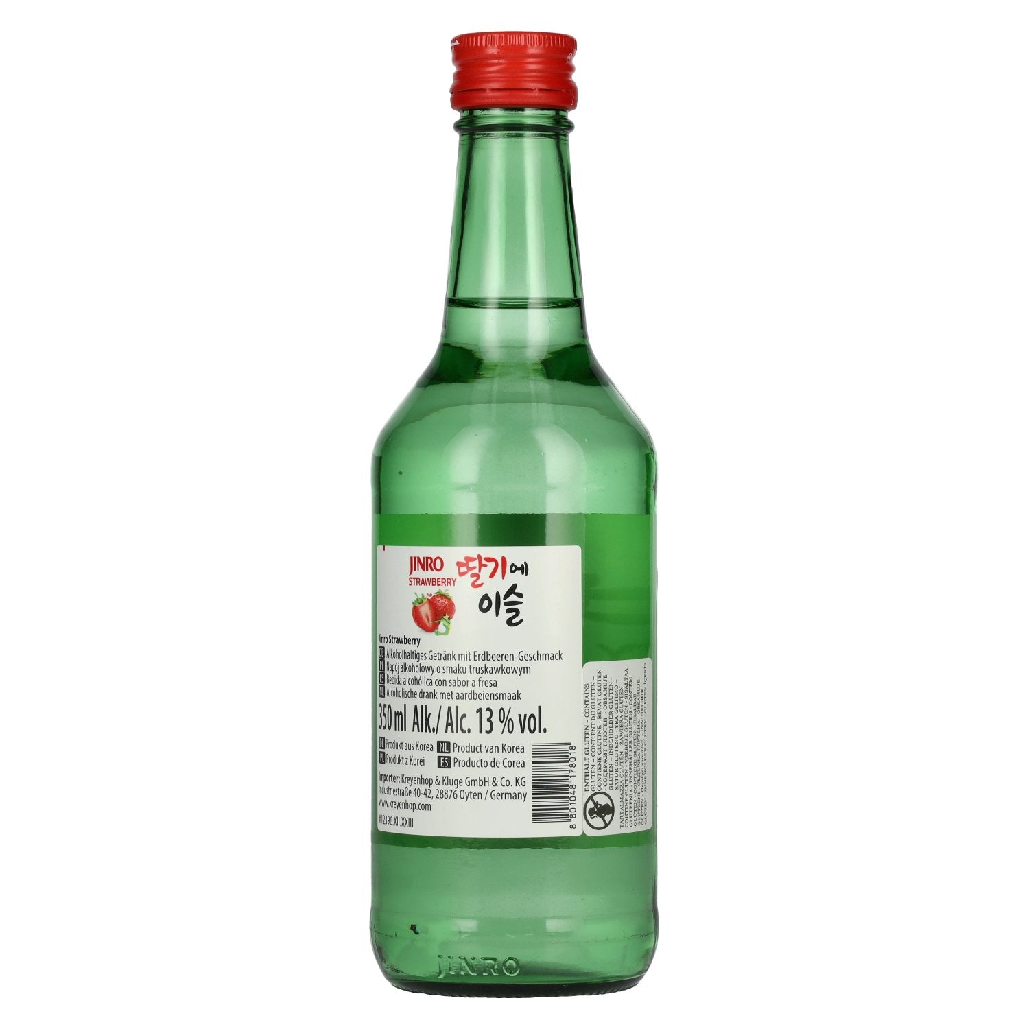 Jinro Strawberry 13% Vol. 0,35l