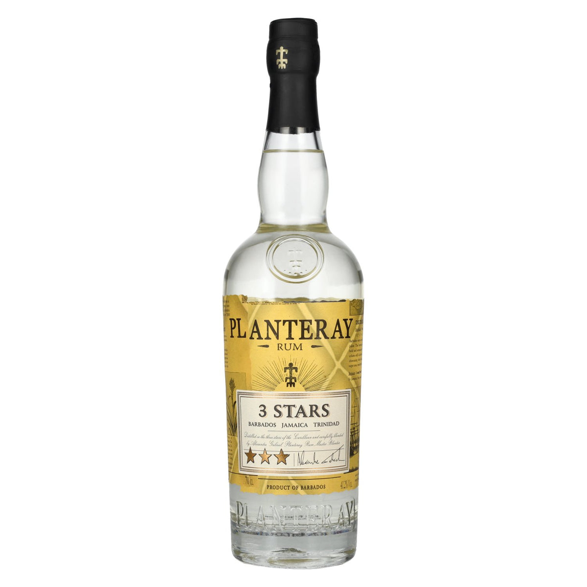 Planteray 3 STARS Rum 41,2% Vol. 0,7l