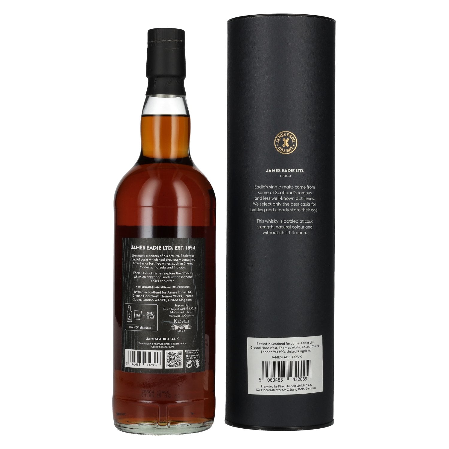 Tamnavulin 11 Years Old James Eadie 1st OLOROSO BUTT FINISH Single Malt #373071 2013 57,4% Vol. 0,7l in Geschenkbox